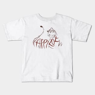 Happy 2022 Year of the Tiger Kids T-Shirt